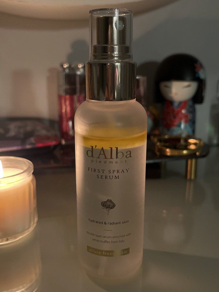 dalba first spray serum skincare (Category: Makeup) located in Antipolo. Submitted by pinkpeonieschanellily (Listing ID 1468415942, Image 1). Description: only used a few times .