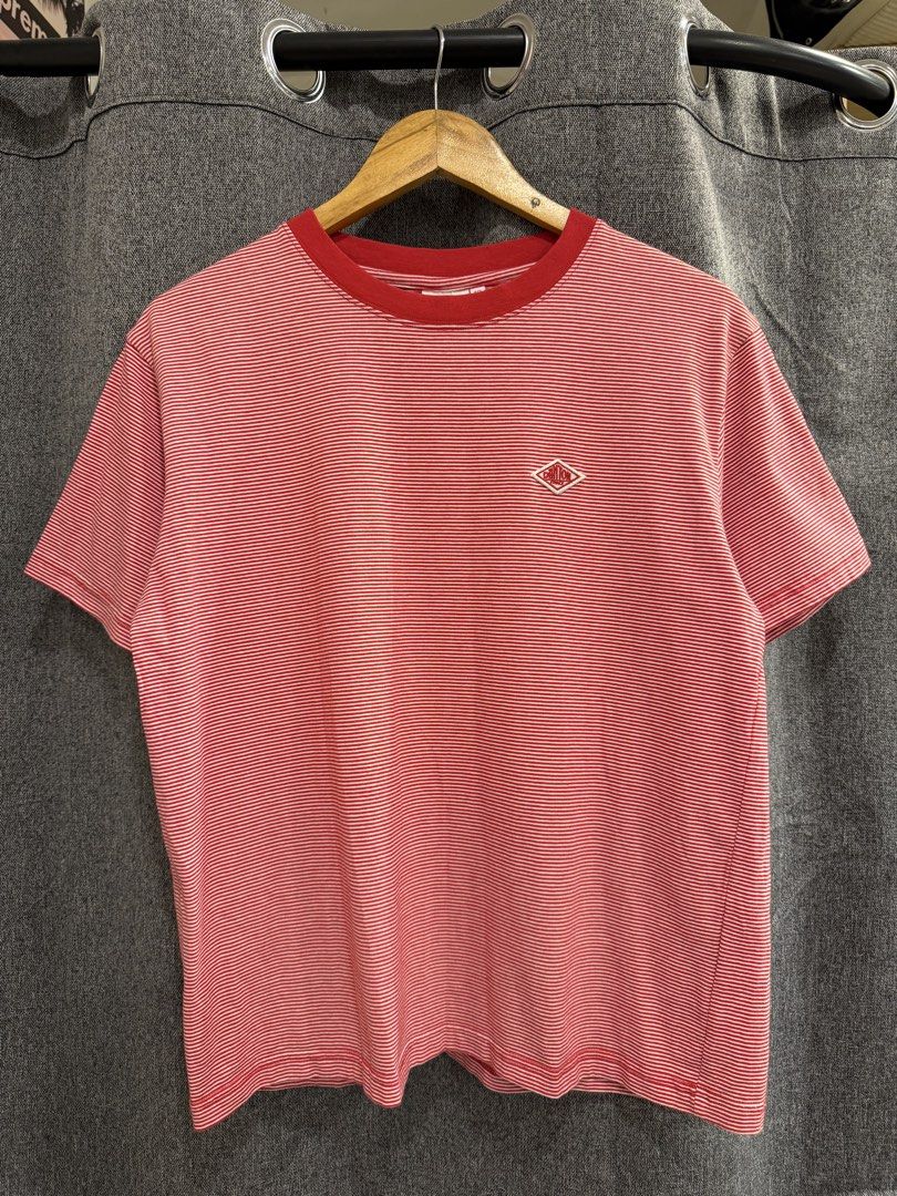 Danton - Logo Stripe Tee (Category: Tshirts & Polo Shirts ) located in Makati City. Submitted by dailypickups_ (Listing ID 1468417315, Image 1). Description: Size: M Condition: 10/10 Material: 100% Cotton.