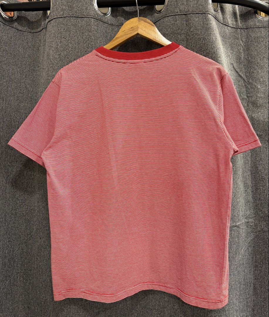 Danton - Logo Stripe Tee (Category: Tshirts & Polo Shirts ) located in Makati City. Submitted by dailypickups_ (Listing ID 1468417315, Image 3). Description: Size: M Condition: 10/10 Material: 100% Cotton.