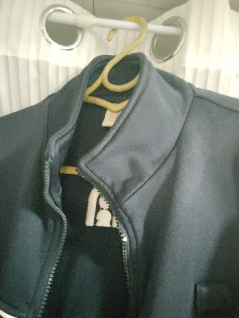 Dark Navy Blue Full Zip Jacket (Category: Coats, Jackets and Outerwear) located in Manila. Submitted by warmtiger.a2c491 (Listing ID 1468359452, Image 1). Description: - Color: Dark navy blue - Design: Structured fabric with a modern high collar - Closure: Full front zipper - Condition: Excellent, well-maintained - Style: Versatile outerwear, easy to pair with any outfit - Mode of Payment: GCash or bank transfer - Shipping: Via J&T Express or Sam