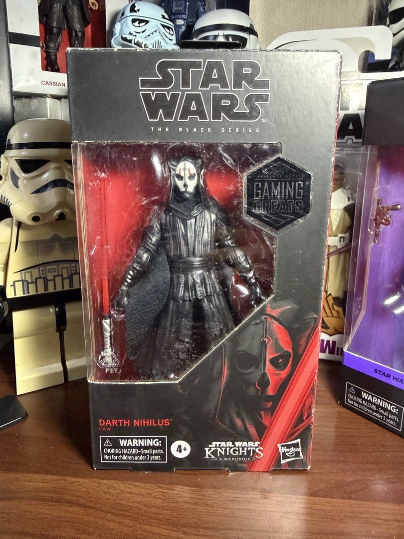 Darth Nihilus Black Series (Category: Action & Battle Toys) located in Angono. Submitted by brydeville (Listing ID 1468303154, Image 1). Description: ‼️ Star Wars Black Series‼️ Darth Nihilus MISB -1800 First to pay gets the item. 24hrs reservation. MOP: Bank xfer or Maya/Gcash. MOD: Grab/Lala or LBC. Or other courier of your choice, you’re the one that will book. Item Location 📍Binangonan Rizal Thank you! 🫶.