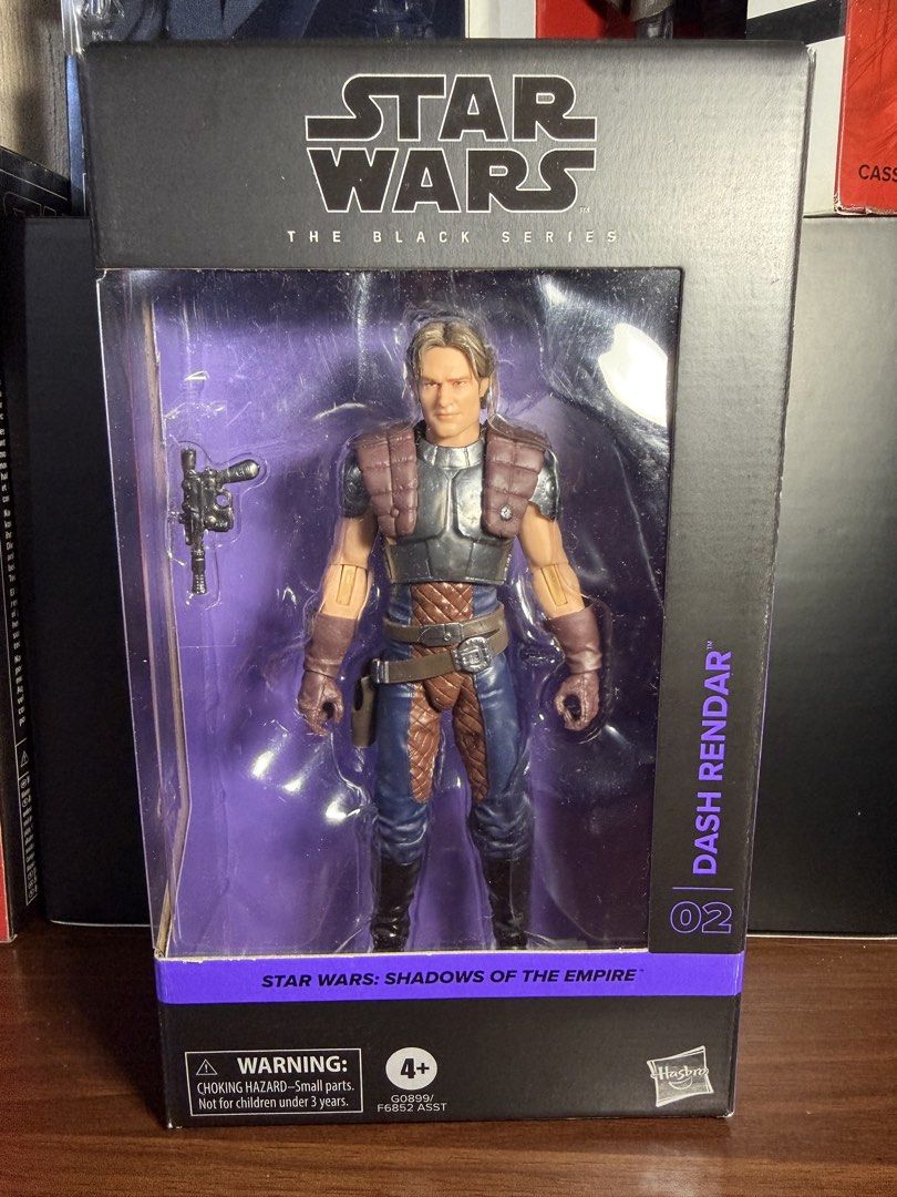 Dash Rendar Black Series (Category: Action & Battle Toys) located in Angono. Submitted by brydeville (Listing ID 1468303516, Image 1). Description: ‼️ Star Wars Black Series‼️ Dash Rendar (Bib) -1300 First to pay gets the item. 24hrs reservation. MOP: Bank xfer or Maya/Gcash. MOD: Grab/Lala or LBC. Or other courier of your choice, you’re the one that will book. Item Location 📍Binangonan Rizal Thank you! 🫶.