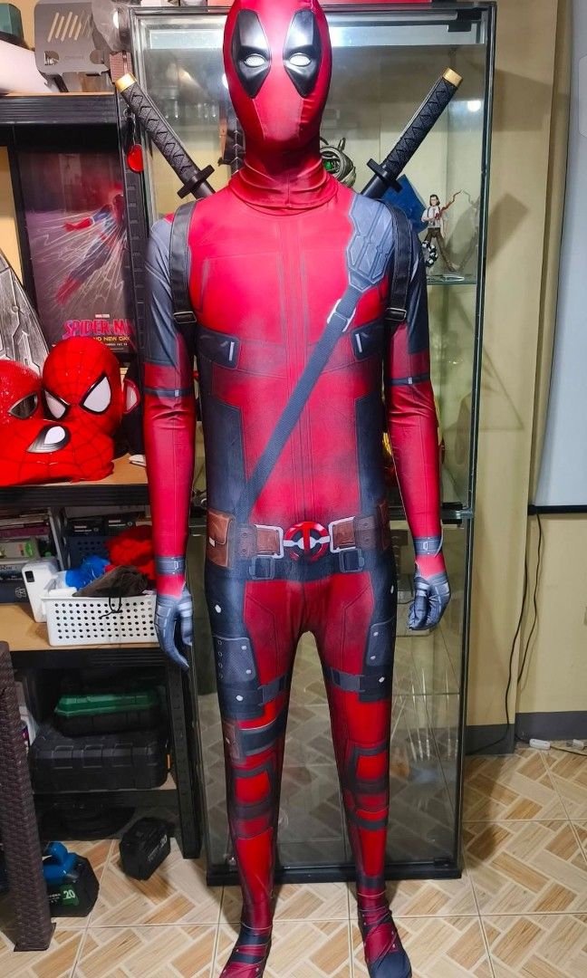 Deadpool Full Costume For RENT (Category: Announcements) located in Valenzuela. Submitted by guitarsandcosplayph (Listing ID 1468289949, Image 1). Description: 👉Rent 1500 👉Security Deposit 2500 Refundable Deposit Pag Return nang Items 📍Valenzuela loc ko L and XL Available L - 5'4 up to 5'7 XL - 5'8 up to 6'1 Deadpool Full Costume For Rent.