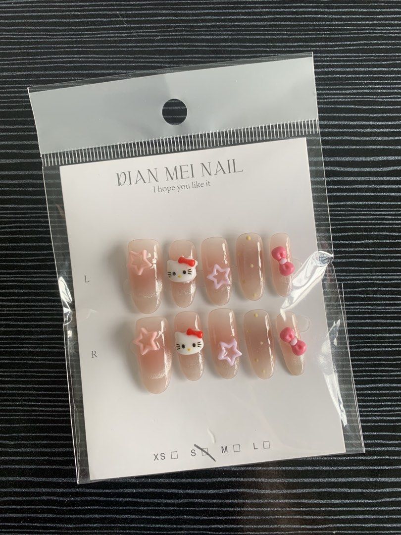 DECLUTTERING 🎀 SMALL SIZE | PRESS ON NAILS (Category: Hands & Nails) located in Cavite. Submitted by kyotibunny (Listing ID 1468357655, Image 3). Description: ♡ Brandnew ♡ Small size ♡ 80 pesos each ☆ Free (1) jelly tabs ☆ Free nail tool kits ♧ Visit my profile for more....