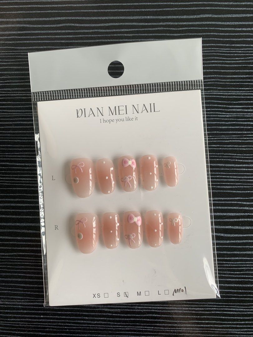 DECLUTTERING 🎀 SMALL SIZE | PRESS ON NAILS (Category: Hands & Nails) located in Cavite. Submitted by kyotibunny (Listing ID 1468364277, Image 3). Description: ♡ Brandnew ♡ Small size ♡ 60 pesos each ☆ Free (1) jelly tabs ☆ Free nail tool kits ♧ Visit my profile for more....