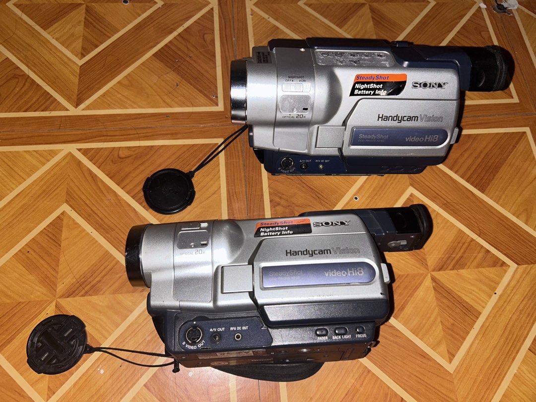 DEFECT Sony Handycam CCD-TRV318 (Category: Video Cameras) located in Pandi. Submitted by demmyyy (Listing ID 1468422632, Image 1). Description: SELLING AS BUNDLE ONLY • Both units are UNTESTED (no battery & charger to test) • Unit 1: Walang LCD screen, and naka-open lang yung tape deck, hindi masara. • Unit 2: LCD Damage Selling as is, good for parts, repair, or restoration project. Hindi guaranteed ang functionality since both units are untested