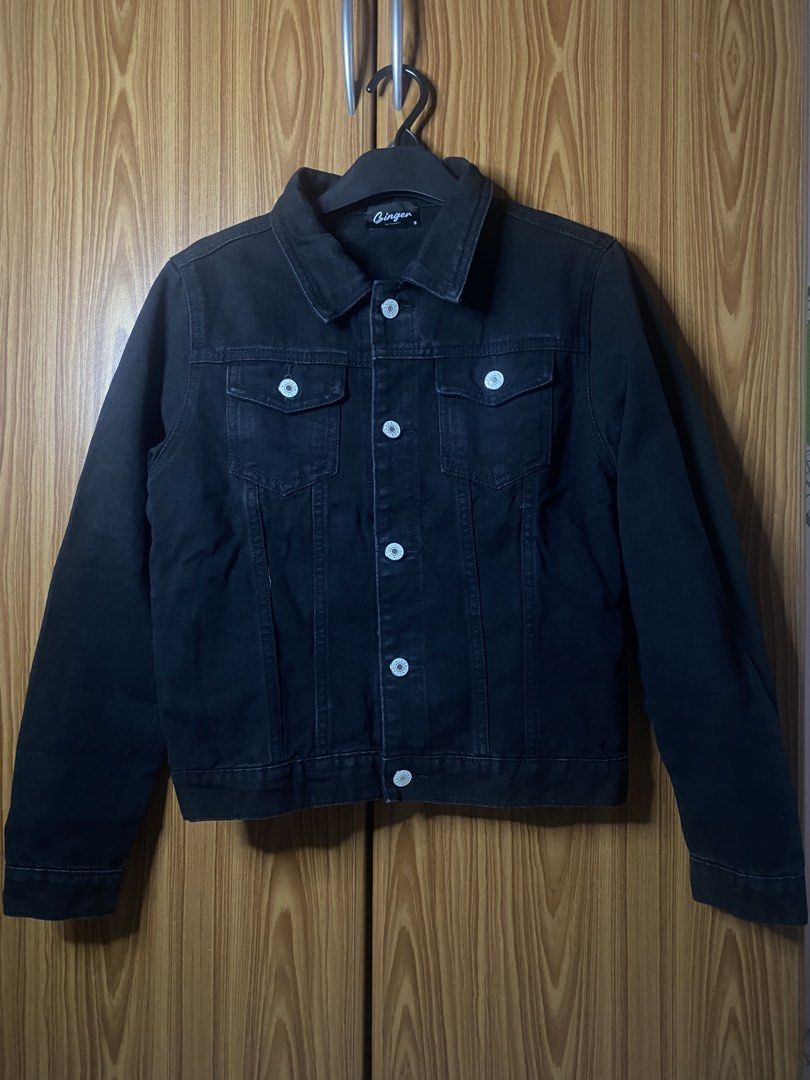 Denim Jacket Black (Category: Coats, Jackets and Outerwear) located in Calamba. Submitted by gdeclutters_ (Listing ID 1468442816, Image 1). Description: Brand New Never been used from KSA RFS: not my style .