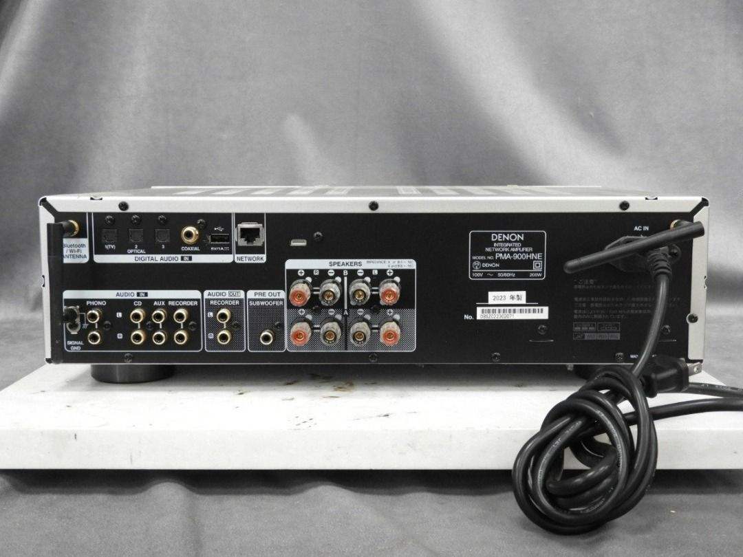 Denon PMA-900HNE Integrated Amplifier (Category: Soundbars, Speakers & Amplifiers) located in Caloocan City. Submitted by letao_shopping_ph (Listing ID 1468340813, Image 3). Description: ◆Exterior◆ ・The exterior shows signs of use and aging, including scratches, stains, scuffs, rust, and abrasions. ◆Operation◆ ・Basic functions have been tested and confirmed to be working properly. ◆Included Accessories◆ ・Remote control 🇯🇵 Interested in this ite