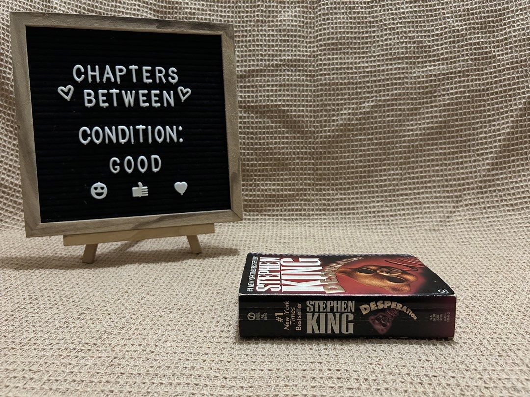 Desperation | Stephen King (Category: Storybooks) located in Paranaque City. Submitted by chapters_between (Listing ID 1468430952, Image 3). Description: .