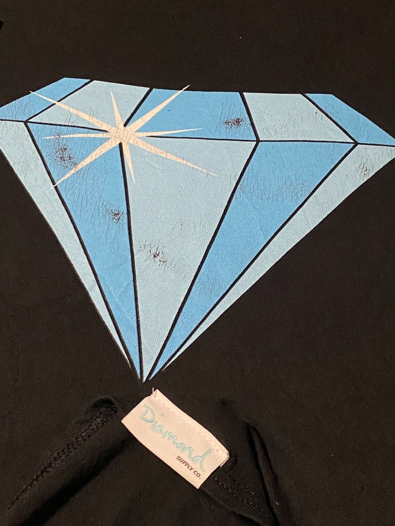 Diamond supply | skate shirt (Category: Tshirts & Polo Shirts ) located in Las Pinas. Submitted by all_details_posted (Listing ID 1468421027, Image 3). Description: cr 8/10, crackprints.
