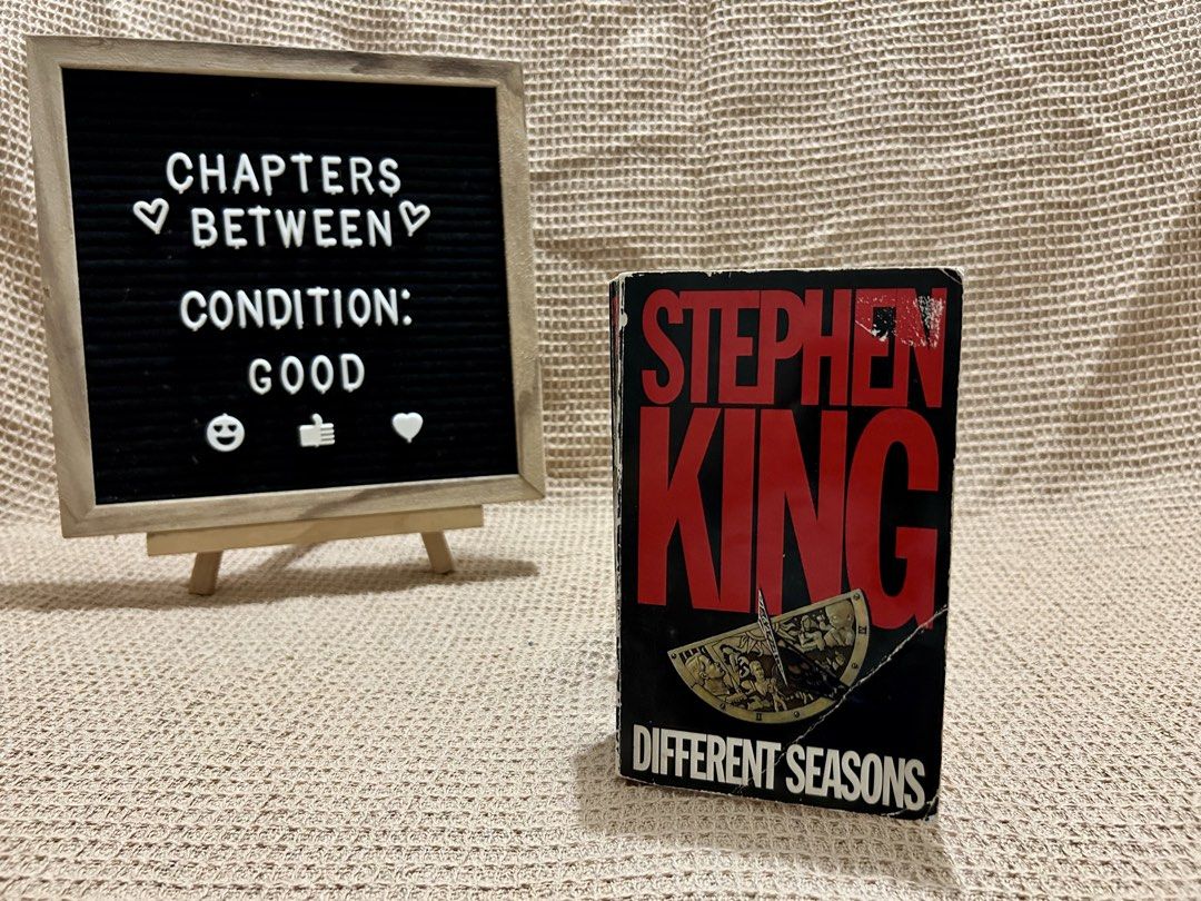 Different Seasons | Stephen King (Category: Storybooks) located in Paranaque City. Submitted by chapters_between (Listing ID 1468432662, Image 1). Description: .