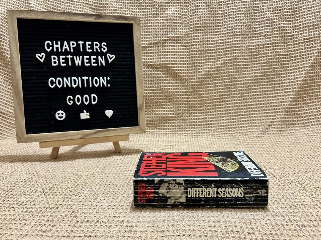 Different Seasons | Stephen King (Category: Storybooks) located in Paranaque City. Submitted by chapters_between (Listing ID 1468432662, Image 3). Description: .