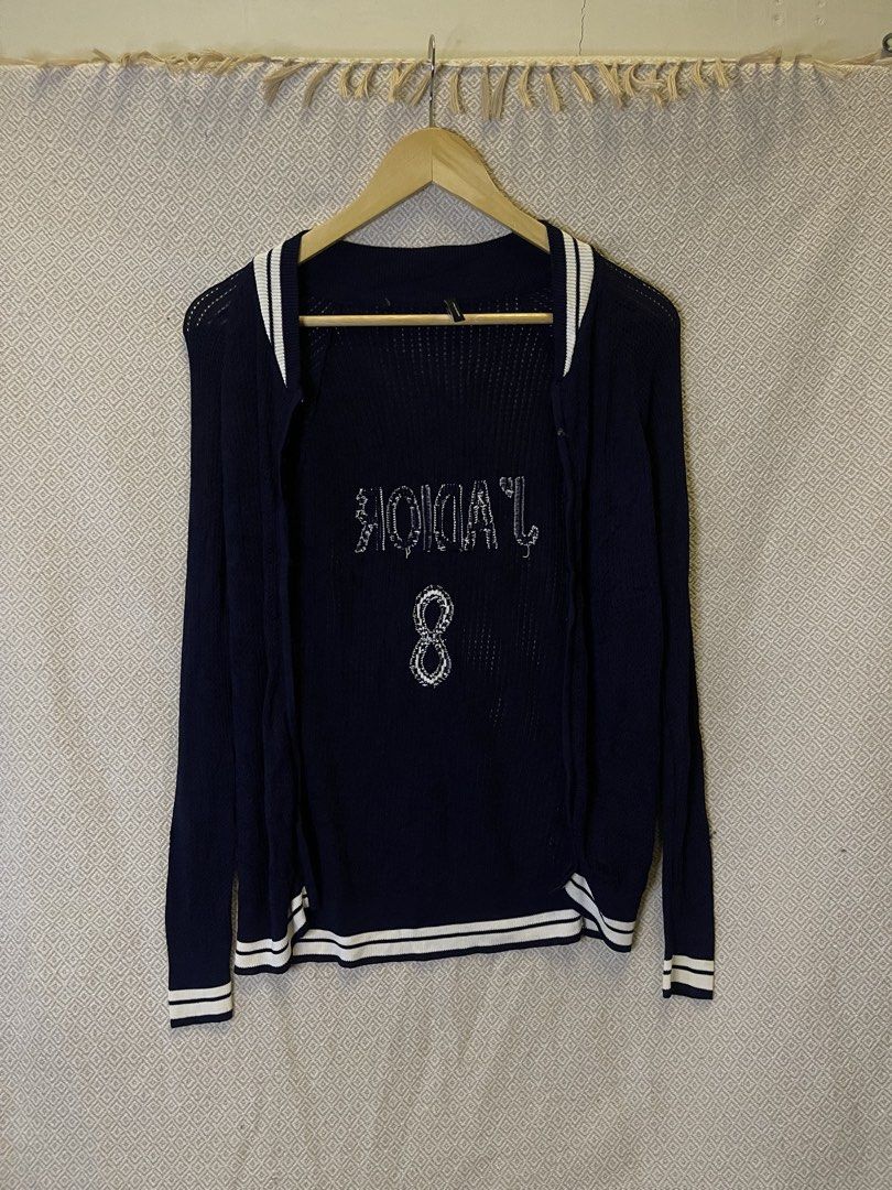 Dior knitted cardigan (Category: Coats, Jackets and Outerwear) located in Manila. Submitted by hypestock_mnl (Listing ID 1468310513, Image 3). Description: - stylish - perfect for casual wear - great fit - in good condition - minimal signs of usage - 9/10 - money worth! - cut neck tag - see pics for details/issue.