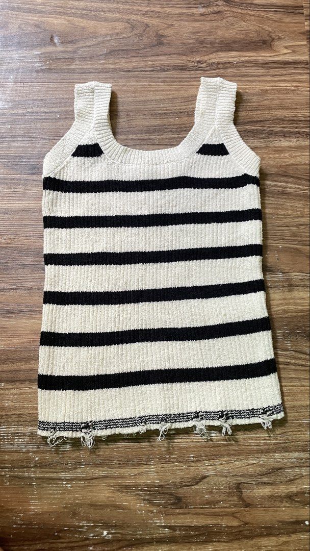 Dior Knitted Tanktop (Category: Luxury Apparel) located in Las Pinas. Submitted by mnl.streetwear.ph (Listing ID 1468302659, Image 2). Description: • Dior Knitted Tanktop As new Condition Complete details.