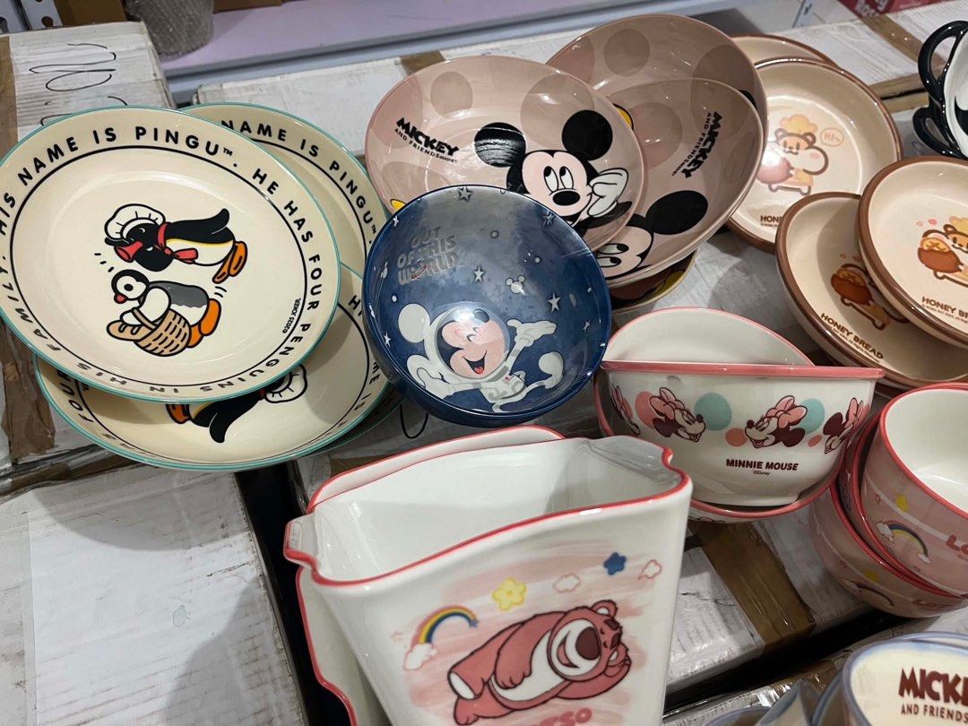 Disney Ceramics Assorted (Category: Dinnerware & Cutlery) located in Manila. Submitted by lovebagsbydalle (Listing ID 1468295461, Image 2). Description: 1 box na lang po ito 50 - 60 pcs laman. .