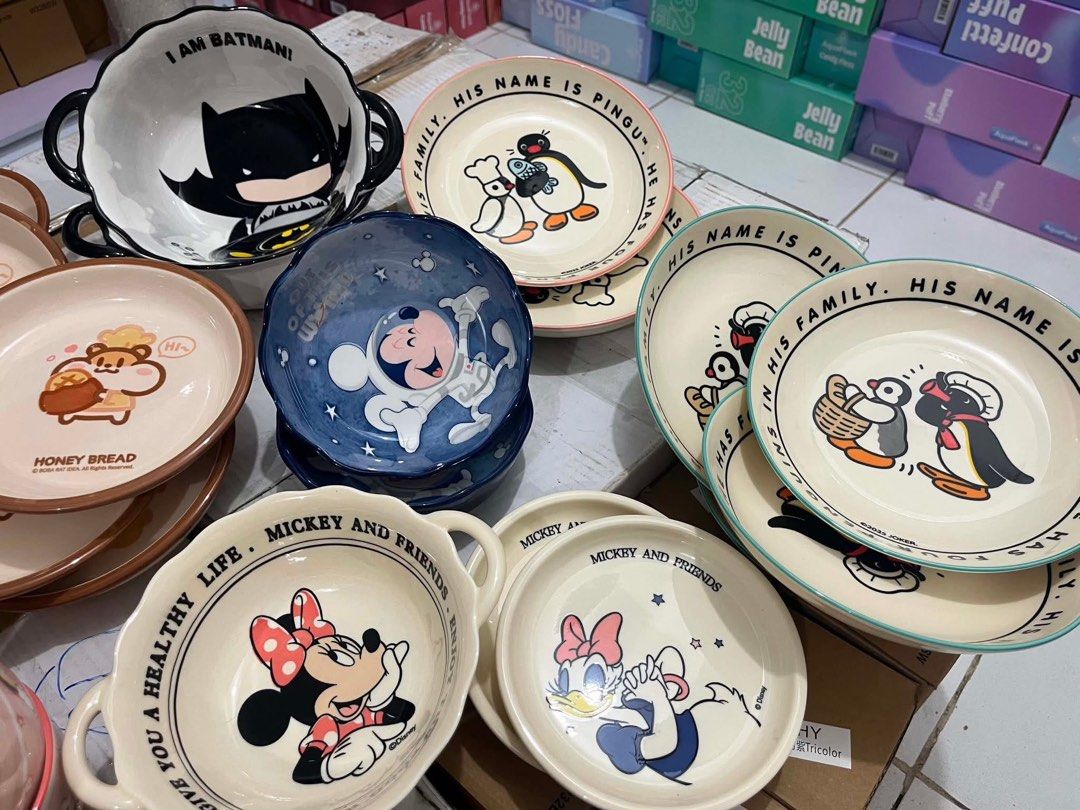 Disney Ceramics Assorted (Category: Dinnerware & Cutlery) located in Manila. Submitted by lovebagsbydalle (Listing ID 1468295461, Image 3). Description: 1 box na lang po ito 50 - 60 pcs laman. .
