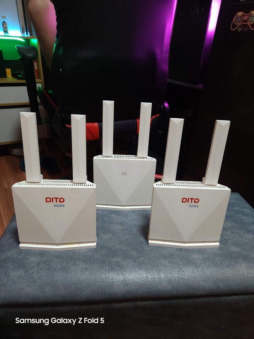Dito Prepaid Wifi Modem (Category: Networking) located in Manila. Submitted by chrizchild20 (Listing ID 1468422928, Image 1). Description: Dito Prepaid Wifi Modem ● 100% No Issue ● 5pcs available ● No SimCard, bilan nyo nalang po mura lang naman Sim ● with Power Adaptor ● Plug and Play ● No Need Configuration lalamove nyo nalang po kung malayo kayo, own book at rider nyo yan kaya safe po kayo. From Tondo Manila ako. 📌 I Do Also have different Ne