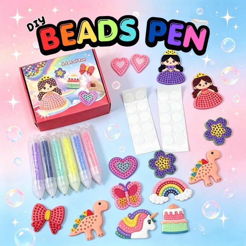 DIY Beads Pen (Category: Educational & Learning Toys) located in Quezon City. Submitted by tanyachoa (Listing ID 1468295472, Image 1). Description: .