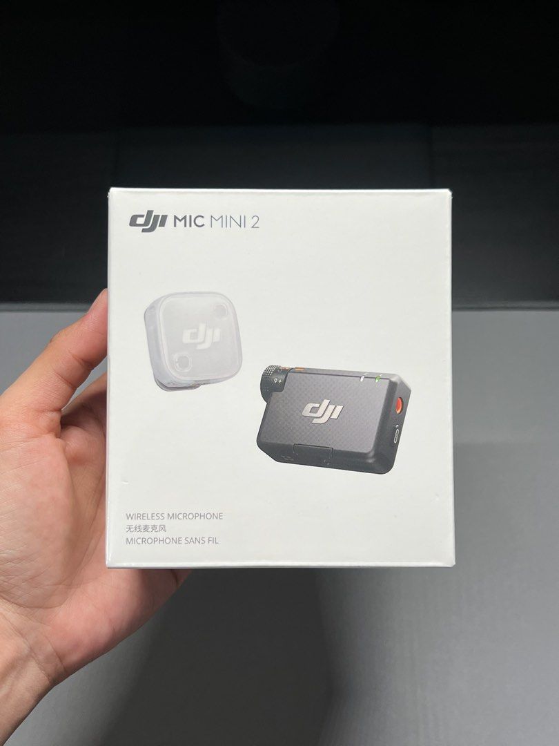 DJI Mic Mini 2 (1TX + 1RX) For Camera and Phone (Category: Microphones) located in Malabon City. Submitted by enricogomez (Listing ID 1468461242, Image 1). Description: DJI Mic Mini 2 (1TX + 1RX) For Camera and Phone • brand new sealed • original • not yet activated 📍Malabon Sports Complex (Oval).
