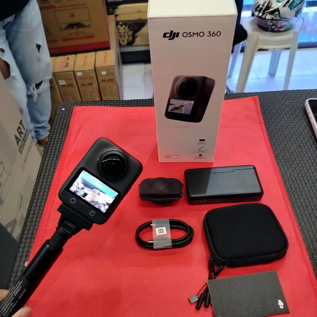 DJI Osmo 360 (Adventure Combo) (Category: Cameras) located in Caloocan City. Submitted by kentsalvador31 (Listing ID 1468364742, Image 3). Description: Another unit sold & released! 💥📷 DJI Osmo 360 — trusted by our real customers! Record first, frame later with ultra-clear quality and smooth stabilization. 🚴‍♂️✈️ Go Gadgets - Kawit Cavite 💬 Message us now for full specs & recommendations! 📷 Perfect for: ✔ Motorcycle rides ✔ Motovlogging ✔ Tr