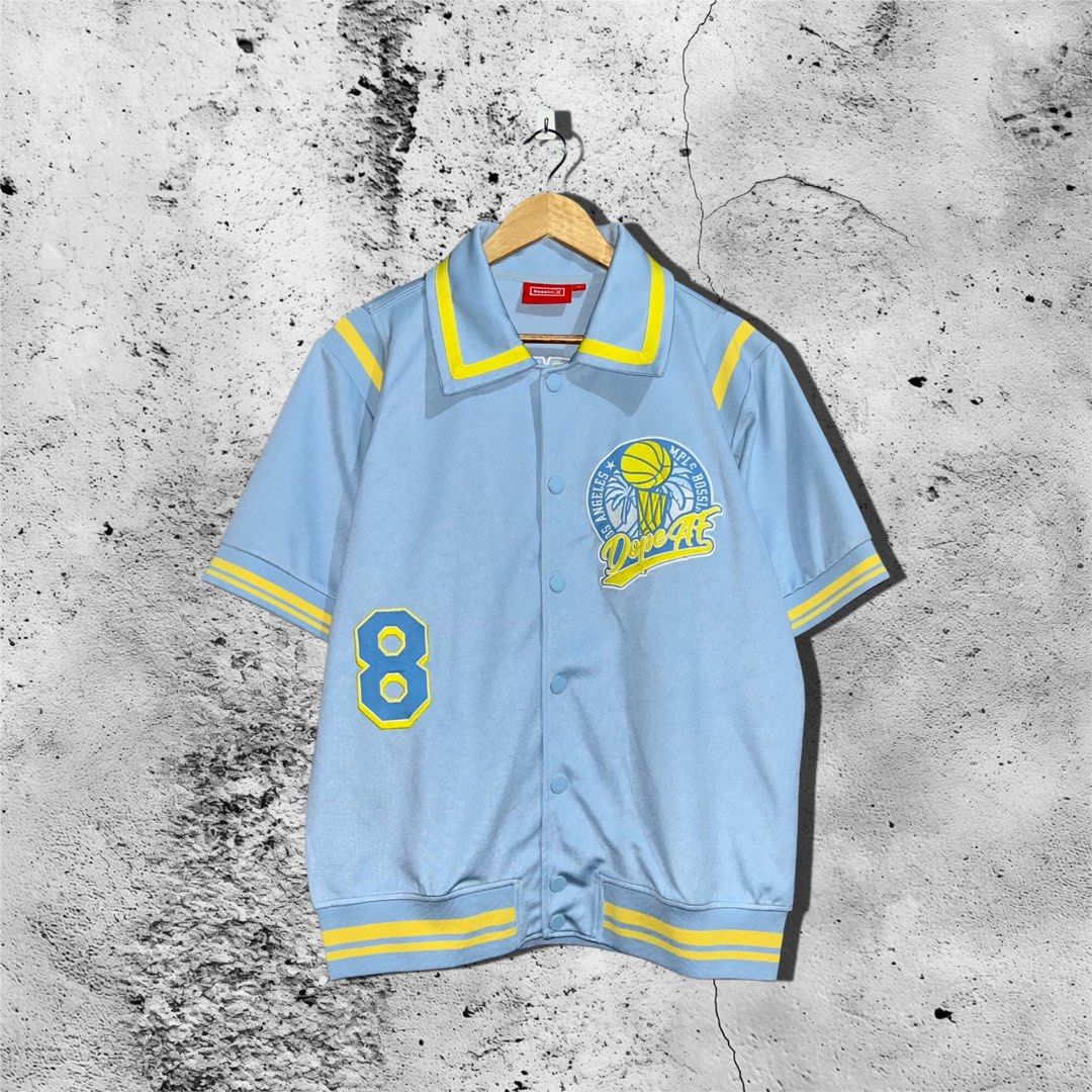 Dope AF Sports Jersey (Category: Tshirts & Polo Shirts ) located in Malolos. Submitted by xubileo (Listing ID 1468459705, Image 1). Description: DOPE AF/LOS ANGELES SPORTS JERSEY 27x22.5 (M on tag) DM ME FOR MORE INFO..