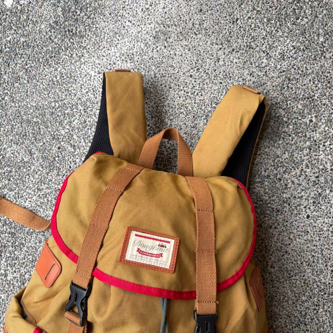 Doughnut Woodland backpack (Category: Backpacks) located in Caloocan City. Submitted by rjlthrifts (Listing ID 1468445962, Image 2). Description: Doughnut Woodland backpack outdoor and daily commute backpack. Like new condition Color rate 10/10 No Issue. Price. 1,980 Loc. South Caloocan Courier. J&T And Flash Express.