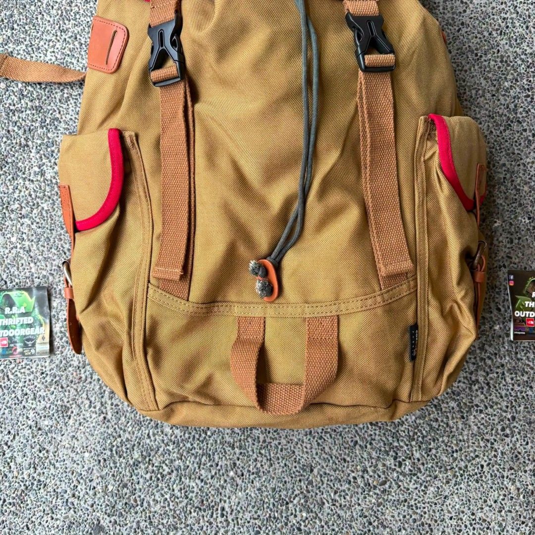Doughnut Woodland backpack (Category: Backpacks) located in Caloocan City. Submitted by rjlthrifts (Listing ID 1468445962, Image 3). Description: Doughnut Woodland backpack outdoor and daily commute backpack. Like new condition Color rate 10/10 No Issue. Price. 1,980 Loc. South Caloocan Courier. J&T And Flash Express.