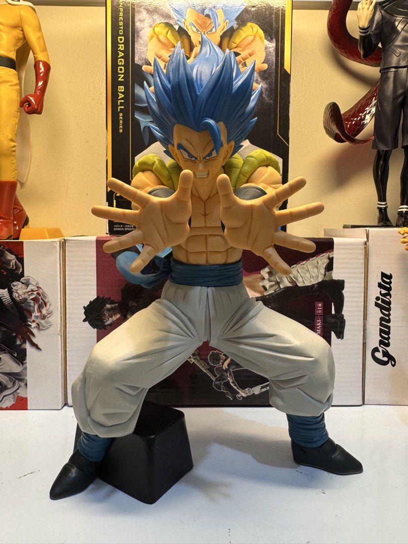 Dragon Ball Figures (Category: Figurines & Statues) located in Mandaluyong City. Submitted by stan1029 (Listing ID 1468308900, Image 2). Description: Selling DBZ Grandista and Masterlise Figures SET for only 4500PHP All authentic! Condition and Break Set price ⬇️ Grandista Gogeta Blue II BIB no issue - 800PHP Grandista Gogeta Blue I BIB no issue - 1500PHP Grandista Goku Rose BIB no issue - 1500PHP Masterlise Gogeta Blue Loose with minor issue - 1