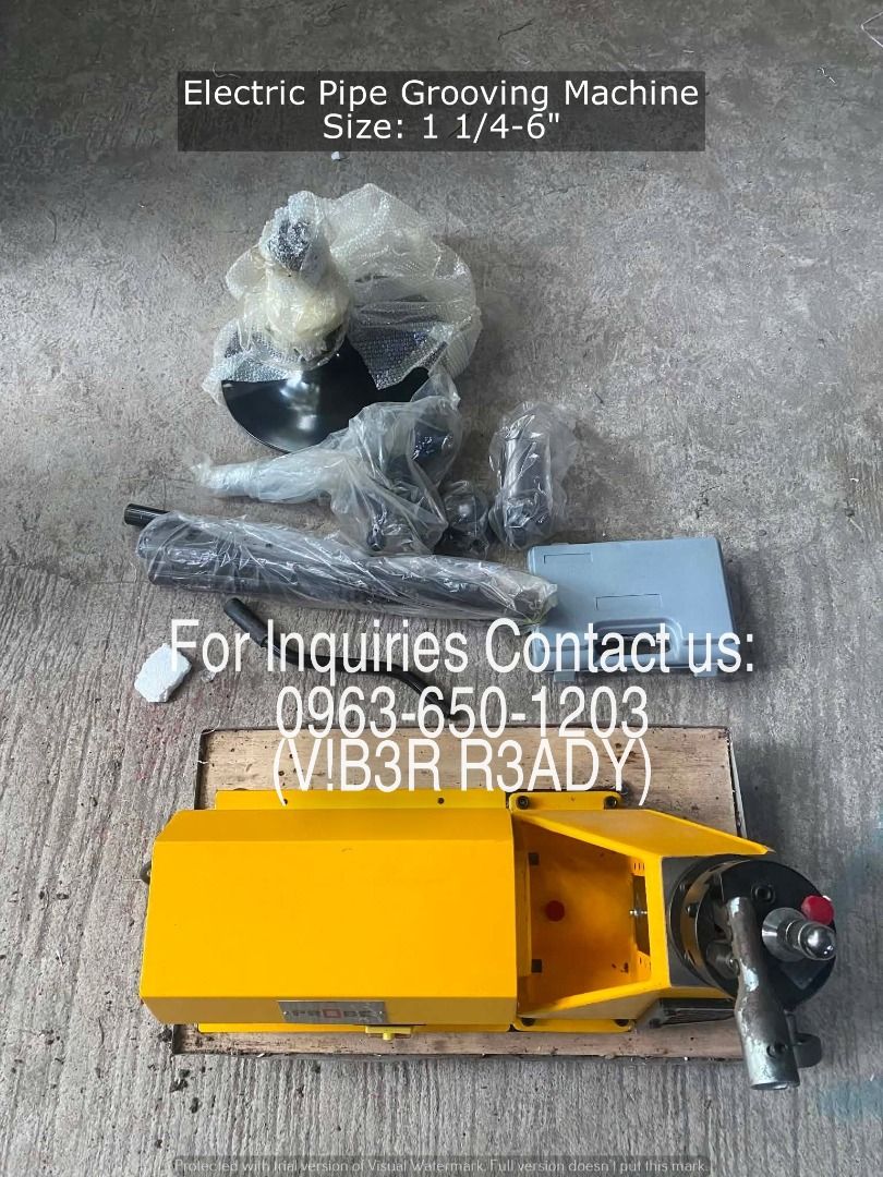 electric pipe grooving machine (Category: Other Home Furniture) located in Manila. Submitted by ramoseliza33488 (Listing ID 1468361502, Image 3). Description: .