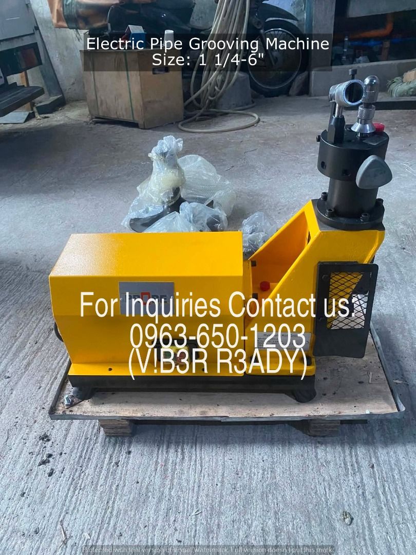 electric pipe grooving machine (Category: Other Home Furniture) located in Manila. Submitted by ramoseliza33488 (Listing ID 1468361502, Image 2). Description: .