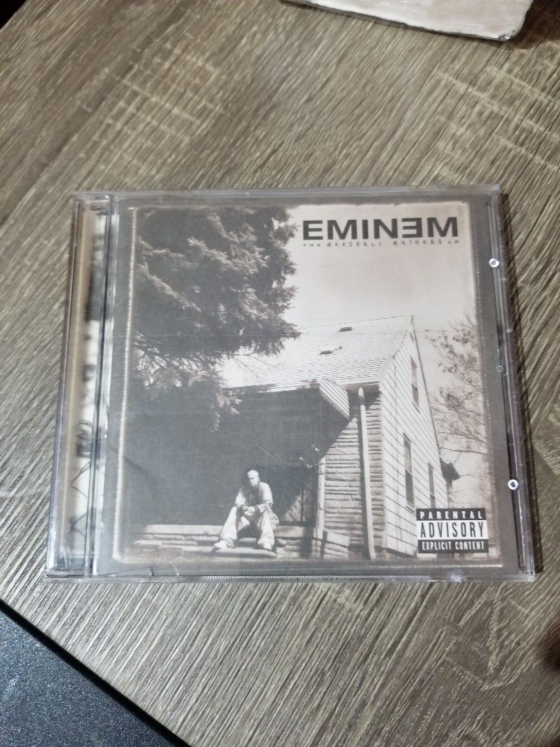 Eminem The Marshall Mathers LP Audio CD (Category: CDs & DVDs) located in Paranaque City. Submitted by m4rkjulius07672 (Listing ID 1468350711, Image 2). Description: - Artist/Album: Eminem - The Marshall Mathers LP (2000) - Condition: Minor surface wear on the case from storage; disc plays cleanly - Key Tracks: Stan, The Real Slim Shady, The Way I Am - Perfect for hip hop CD collectors and 2000s music fans price - 2000 /2k issue - broken case loc