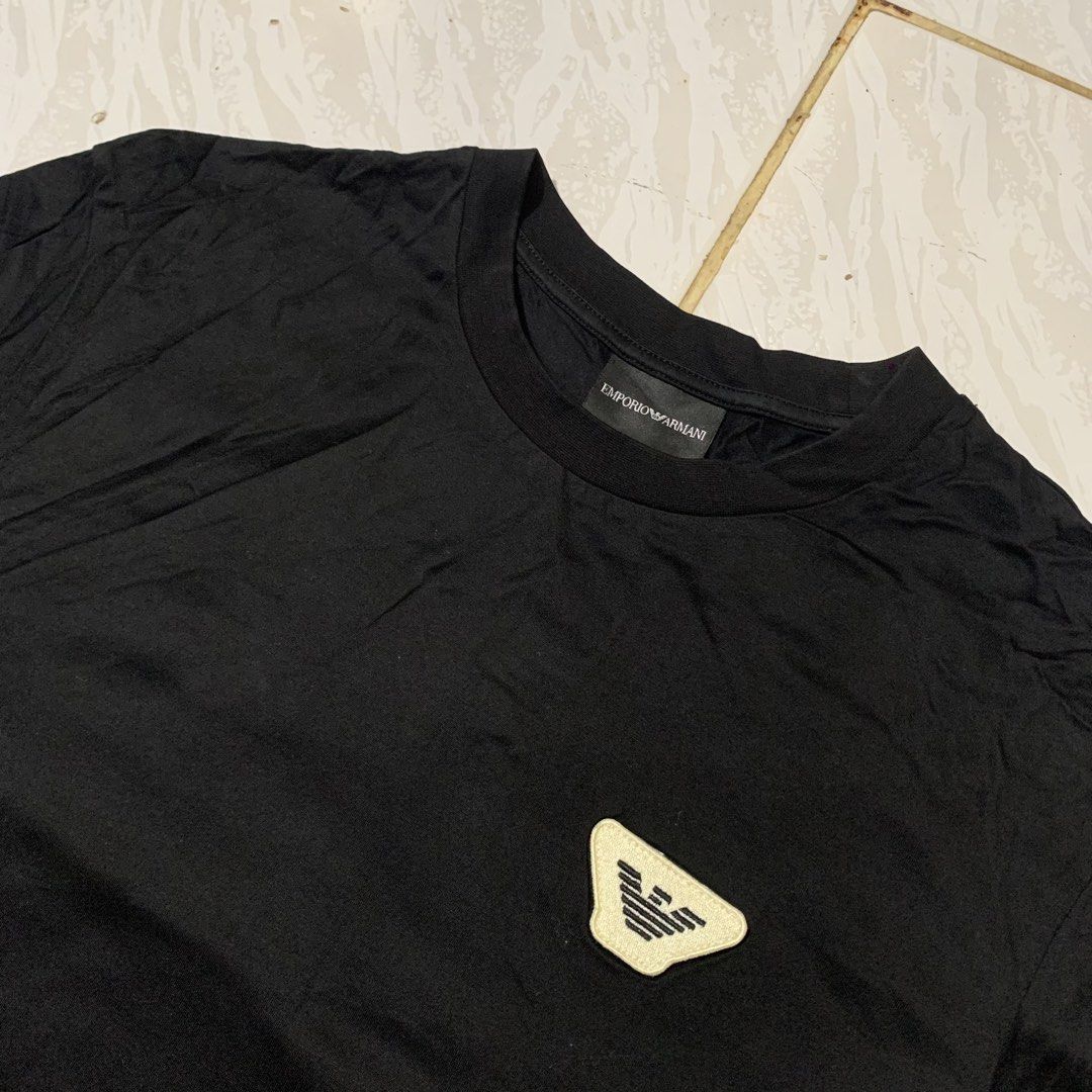 Emporio Armani Tee (Category: Tshirts & Polo Shirts ) located in Cebu City. Submitted by johnferrer96412 (Listing ID 1468321397, Image 2). Description: Emporio Armani Tee Medium Width 19.5 Length 27 Excellent condition Dm📩.
