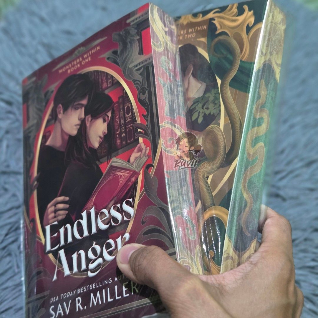 Endless Anger & Jealous Rage (Category: Storybooks) located in Placer. Submitted by ca5gee (Listing ID 1468386591, Image 2). Description: Monsters Within 1&2 US PB Deluxe Edition 🏷1,400 Read once, like new loc: SDN MOD: JnT/SCO MOP: MariBank.