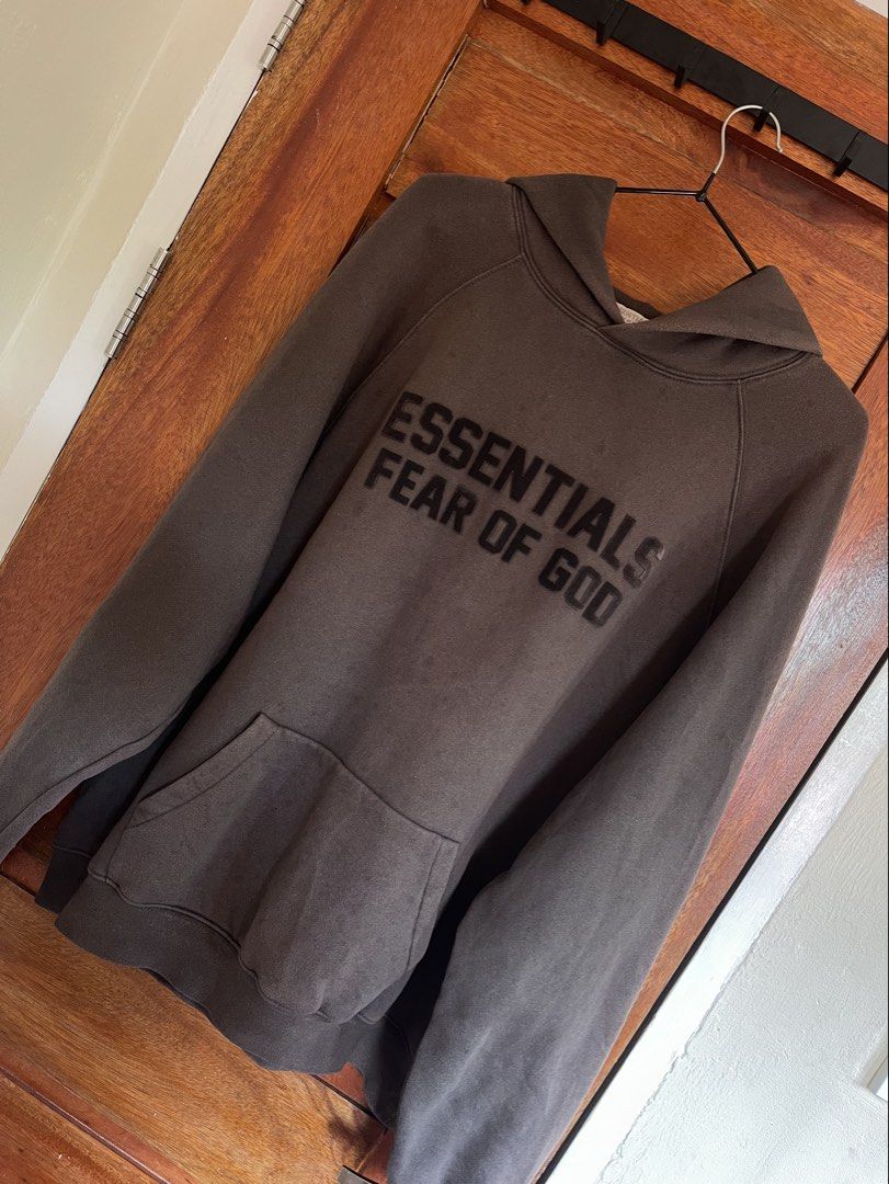 Essentials FOG Hoodie Jacket (Category: Coats, Jackets and Outerwear) located in Baler. Submitted by declutterwithrhys (Listing ID 1468402319, Image 2). Description: FOR SALE (PLEASE MAKE READING A HABIT) ESSENTIALS FEAR OF GOD PULLOVER HOODIE JACKET SIZE MEDIUM ON TAG WIDTH 25.5 INCHES | LENGTH 27.5 INCHES BEST FIT SIZE LARGE TO EXTRA LARGE BODY FRAME (OVERSIZED) COMPLETE TAG AND WASH TAG COLOR RATE 8.5/10 WITH KANGAROO POCKET AUTHENTIC/ORIGINAL