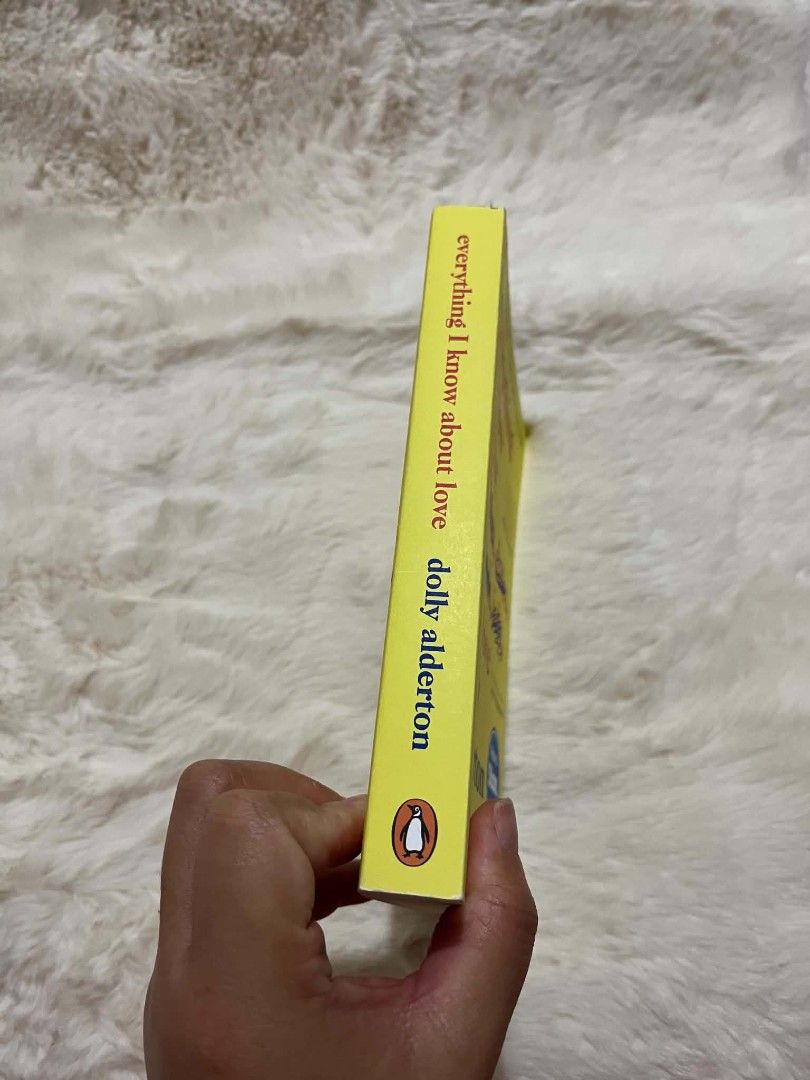 Everything I Know About Love - Dolly Alderton (Category: Storybooks) located in Manila. Submitted by meicy_wndr (Listing ID 1468416129, Image 3). Description: - Very good condition Location: Davao City Delivery: LBC.