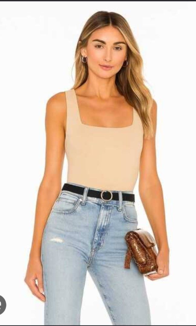 Express Body Contours High compression Square neck Tank top (Category: Others Tops) located in Cebu City. Submitted by cebuanamomshies (Listing ID 1468290665, Image 2). Description: Medium Neutral/Nude A tank created to smooth, sculpt, and define your figure. This body contour top has a double lining of matte fabric and a flattering square neckline. Features & Fabric Matte fabric; Double layer of fabric in front and back 85% Polyester/15% Spandex
