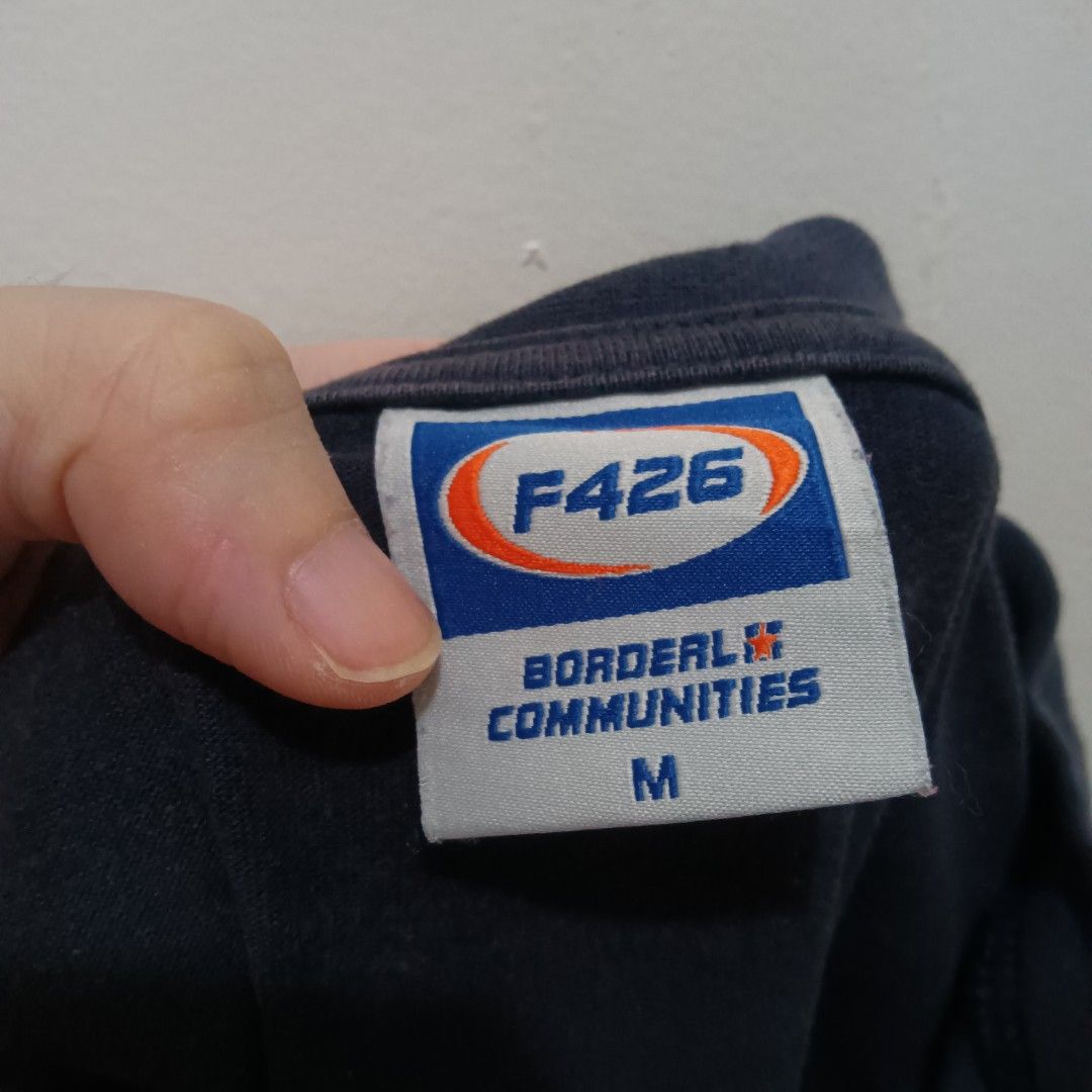 F426 Embroidered Logo Shirt (Category: Tshirts & Polo Shirts ) located in Caloocan City. Submitted by jaychingsss (Listing ID 1468396071, Image 2). Description: F426 Shirt - 80 20x27 Complete Tags Fully Embroidered Logo Color Rate: 8.5/10 NEED WASH.