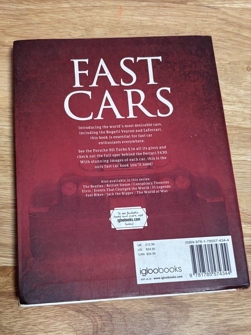 Fast Cars Book (Category: Travel & Holiday Guides) located in Marikina City. Submitted by thrifty_trinkets_by_anais (Listing ID 1468329679, Image 3). Description: 🌸 Selling own preloved/brand new items for less - EVERYTHING is negotiable as long as REASONABLE in price 🤗 🙏🏻 Please also check my account for more marked down items 🫶 📍Marikina near S&R/Uniqlo 💳 Maribank/Maya/Gcash 🏍️ Grab/Lalamove/J&T (by schedule) 🗓️ Offers/Reservations wil