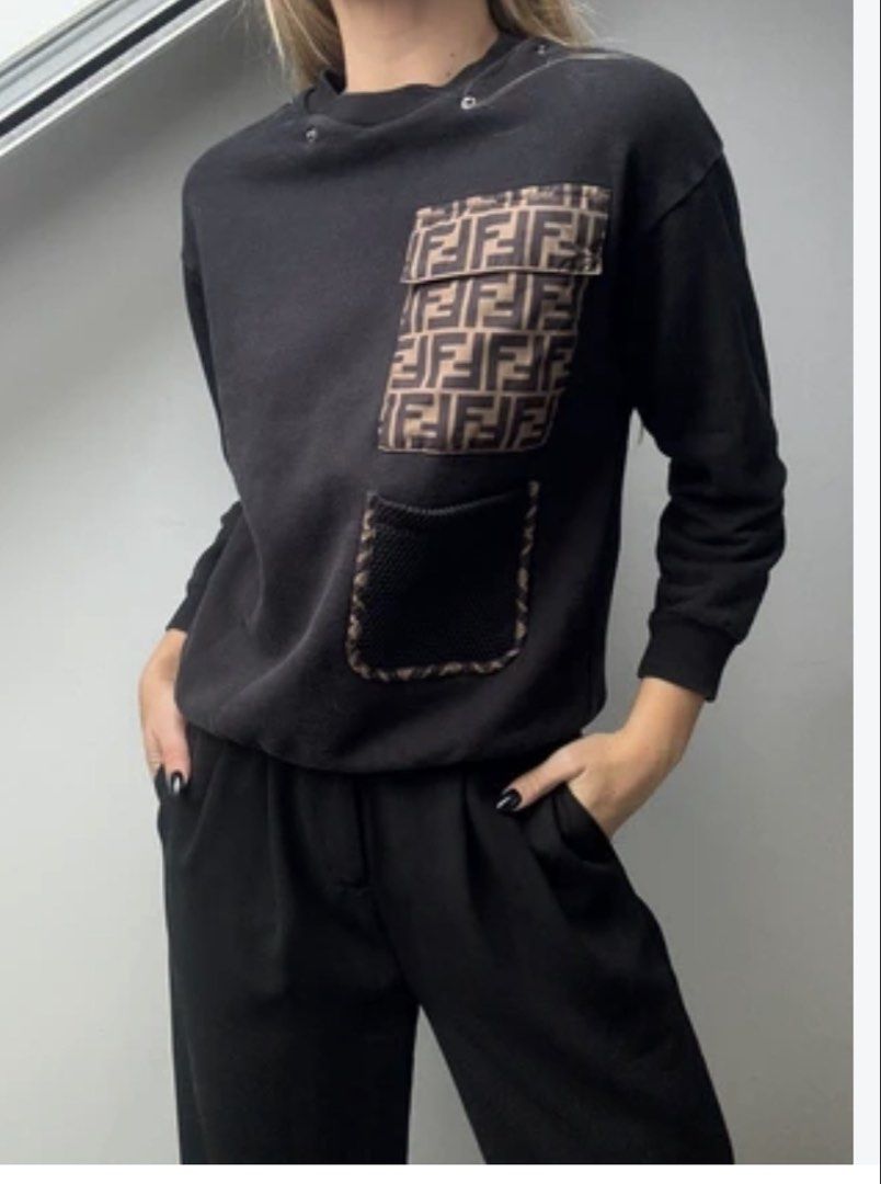 Fendi kids jacket (Category: Luxury Apparel) located in Antipolo. Submitted by Thriftdrip_gang (Listing ID 1468322619, Image 1). Description: Fendi kids 18x21 Excellent condition.