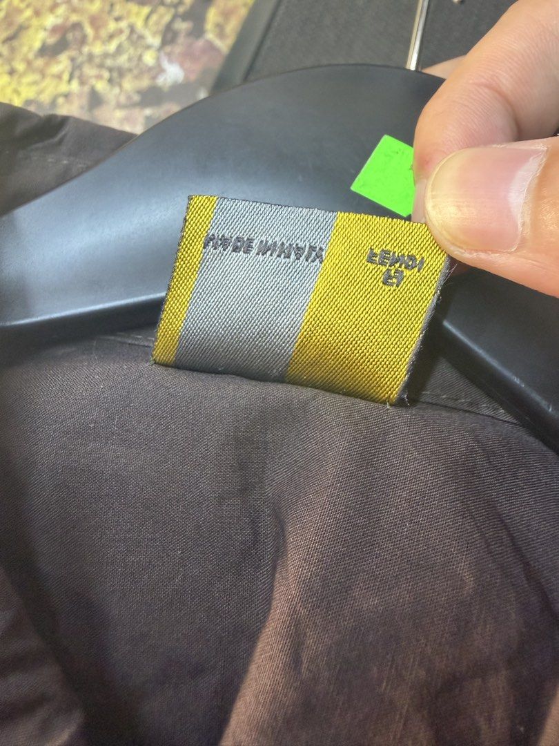 Fendi shorts sleeve (authentic) (Category: Luxury Accessories) located in Baguio. Submitted by picksby_mik (Listing ID 1468453813, Image 3). Description: Excellent condition First large to xl 2580 shipped.