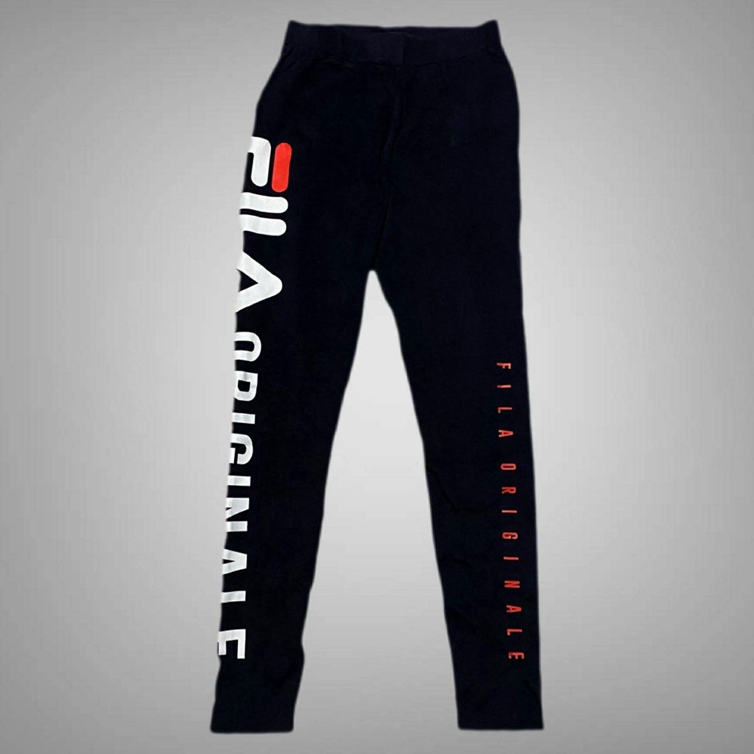 Fila Leggings (Category: Activewear) located in Mabalacat. Submitted by stellargarments (Listing ID 1468337619, Image 1). Description: Size : 24-28 Length : 35 Condition : 9.5/10 SUPER GANDA & COMFY! MAY HALONG COTTON COMFY 💕 BUONG BUO LOGOS COMPLETE TAGS SUPER NICE & KINIS! VERY COMFY & SMOOTH ON SKIN NEED WASH NO MAJOR STAIN FRESH FROM BALE.