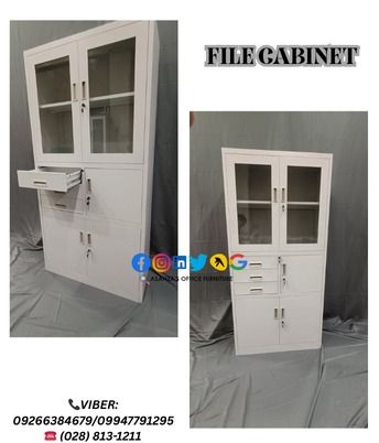 FILING CABINET/DISPLAY CABINET/OFFICE CABINET (Category: Other Home Furniture) located in Caloocan City. Submitted by meannefunt41572 (Listing ID 1468343900, Image 2). Description: NOTE: THIS IS FOR POSTING PURPOSES ONLY, KINDLY DIRECT MESSAGE ME IN THE NUMBER ATTACHED IN THE PHOTOS FOR PRICE AND FOR MORE DETAILS ------------------------------ ASANZA'S OFFICE FURNITURE SHOP is a manufacturer and supplier of Office and Home Furniture. 𝑭𝑹𝑬𝑬 𝑬�
