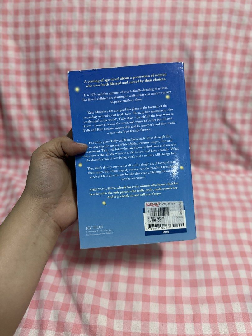 Firefly Lane by Kristin Hannah (Category: Storybooks) located in Calauan. Submitted by itsmeshereadss (Listing ID 1468418662, Image 3). Description: - brand new UK COPY - dent on back cover.
