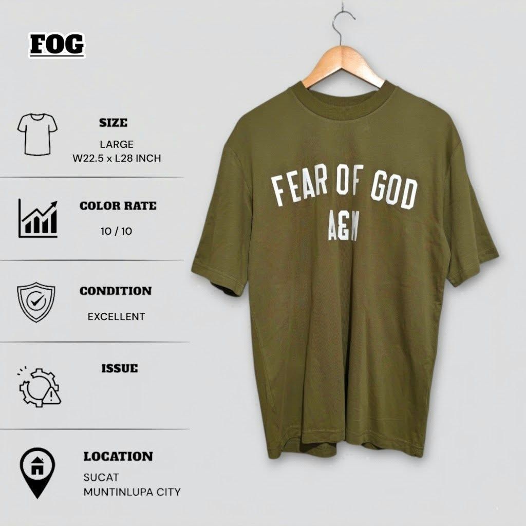 FOG TSHIRT (Category: Tshirts & Polo Shirts ) located in Muntinlupa City. Submitted by nofame12 (Listing ID 1468410748, Image 1). Description: PLEASE CHECK THE DETAILS OF THE ITEM ON FIRST PHOTO. LOCATION - SUCAT MUNTINLUPA CITY.