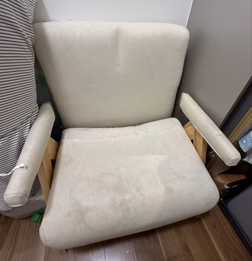 Foldable sofa bed solid wood (Category: Sofas) located in Singapore. Submitted by jinny001 (Listing ID 1468306442, Image 3). Description: Foldable sofa bed Fully functional Give away to clear space .