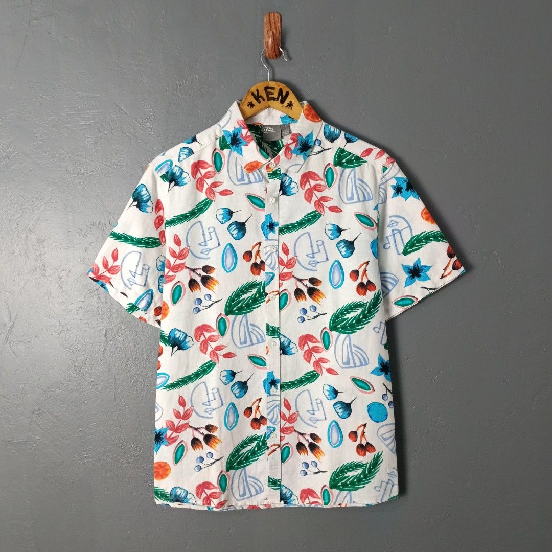 For Men - Asos - Linen Blend (Category: Tshirts & Polo Shirts ) located in Bacolod City. Submitted by drop.ph (Listing ID 1468393186, Image 1). Description: Asos - Linen Blend Multicolor Shirt *Size M - 21.5x28 *Excellent *No Flaws *Price: 680php *Add SF if outside Bacolod City .