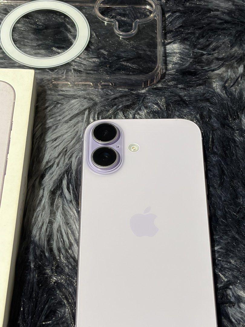 For Sale Iphone 17 Lavender 256gb (Category: iPhone 17 Series) located in Manila. Submitted by mr.muscleqo (Listing ID 1468466422, Image 2). Description: Iphone 17 Lavender 256gb • 94% Battery Health (308cc) • Under warranty till December 2025 • No issues • No repair history Honest Issue: Minimal hairline scratch on the screen and minimal paint chips on camera control button - See the last pic Inclusion : Original Box, 1 case , No cord Open for m