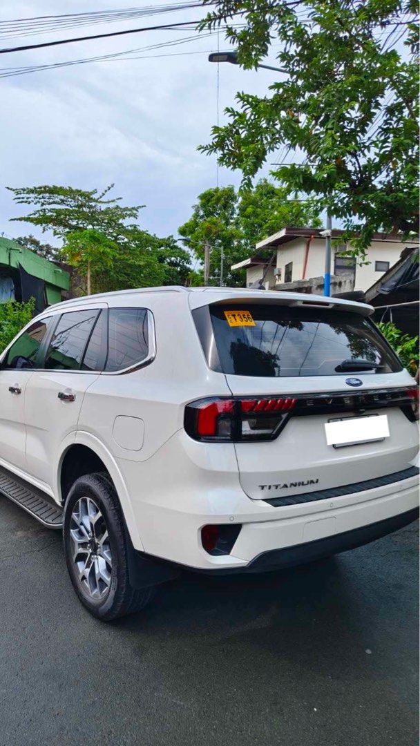 Ford Everest (Category: Used Cars) located in Imus. Submitted by eironn.apar (Listing ID 1468454930, Image 3). Description: For sale! 2023 FORD EVEREST TITANIUM 4x2 Automatic transmission 2.0L Turbo Diesel engine 6-Speed Automatic Push Start/Stop Button Panoramic Moonroof Power liftgate Leather seats Casa Maintained 50k plus kms Mileage First owner Complete Documents Owners manual & Booklet 2 original remote keys Price : 1,450,000 Imus Cavite Are