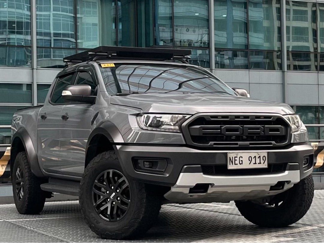 Ford Ranger Raptor‼️🔥 Auto (Category: Used Cars) located in Makati City. Submitted by maby_latido05 (Listing ID 1468341317, Image 2). Description: 2022 Ford Ranger Raptor Bi Turbo 2.0 4x4 Dsl AT‼️🔥 ALL IN DP Php256K!!! For Bank Approval 2yrs:P59,407 3yrs:P42,924 4yrs:P35,593 🔰Transmission: Automatic 🔰Fuel Type: Dsl⛽️ 🔰Plate #: NEG9119 🔰Color: Conquer Grey 🔰Mileage: 35K KM ✅NO MILEAGE TAMPERING GUARANTEED✅ ➡️1st owner ➡️Stepboard ➡️Foglight