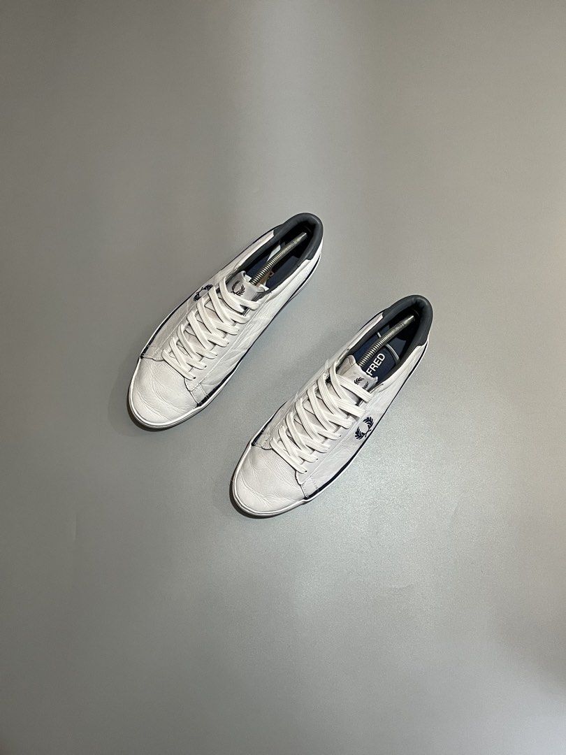 FRED PERRY BLUE LOGO WITH BLUE RIBBED DESIGN (Category: Sneakers) located in Cagayan de Oro. Submitted by shoescdo (Listing ID 1468411853, Image 3). Description: For sale FRED PERRY BLUE LOGO WITH BLUE RIBBED DESIGN Authentic✅/Leather Size:45Euro11us Condition:9/10 Good Condition Thrift shoes (Ukay shoes, Manage your expectations) Sign of usage only First to Mine basis only Direct pm for complete details NoReturn/NoExchange Inclusion: w/ freebies